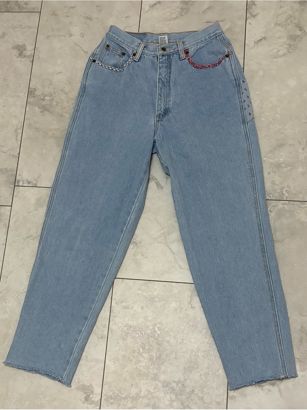 Vintage Women’s Zena Patchwork Jeans Size 10